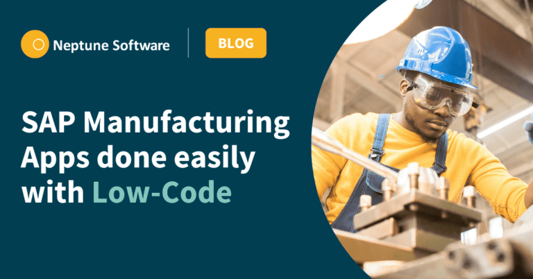 SAP manufacturing apps